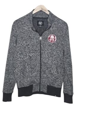 Spartan 47 Michigan State College Zip Up Fleece Jacket